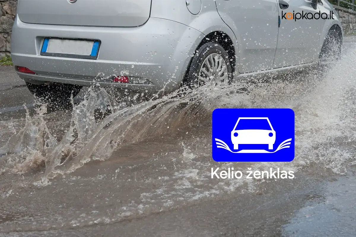 Svarbus kelio ženklas Europoje