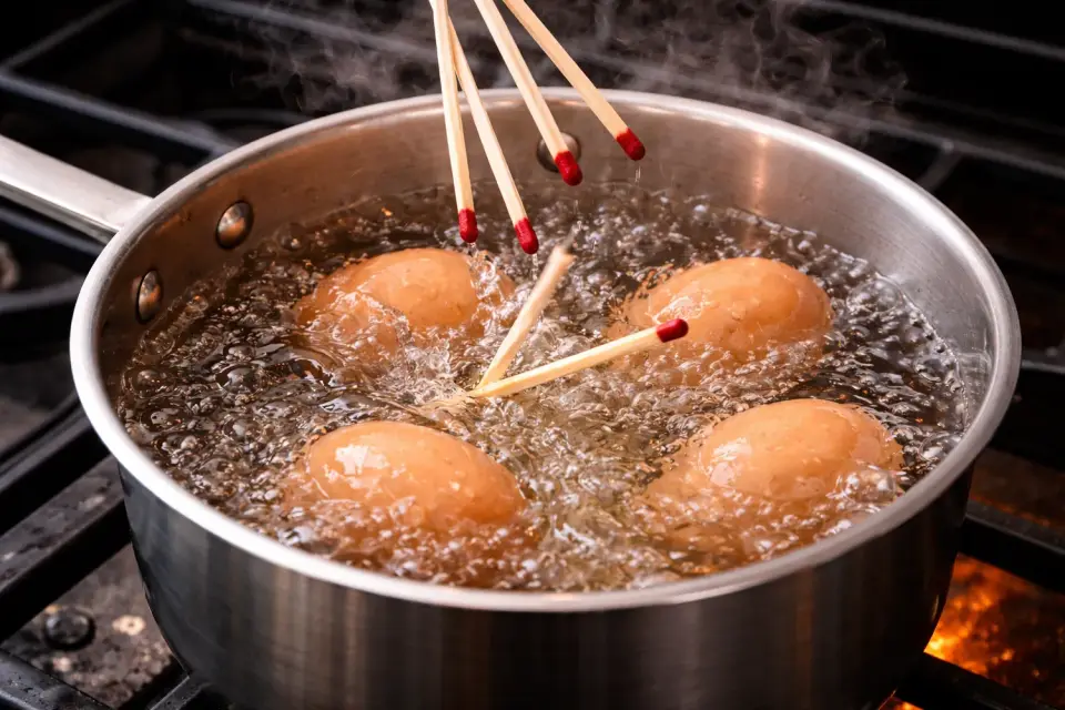 Degtukai vandenyje / DI nuotr.