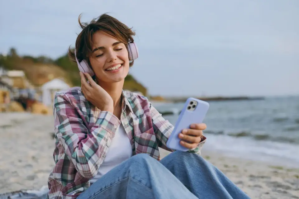 Telefonas paplūdimyje