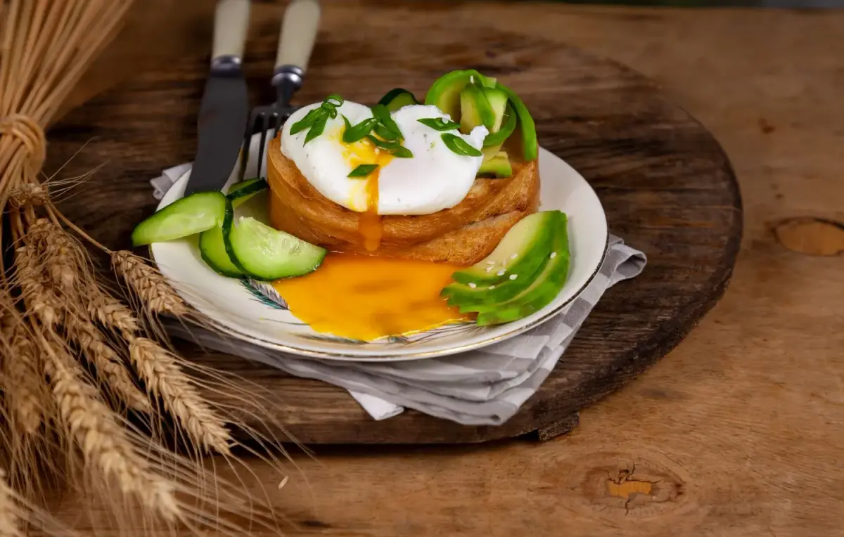 Virtas kiaušinis be lukšto