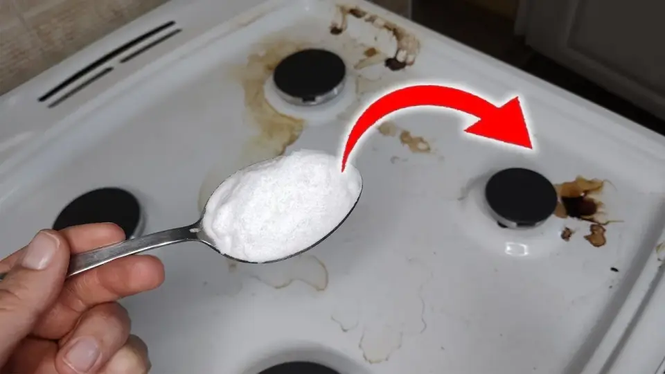 Viryklės valymas su soda