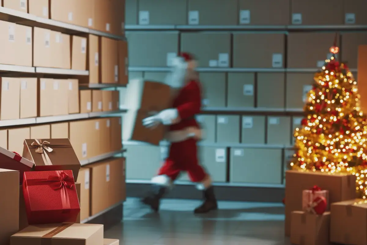 Šventinis dovanų siuntimas
