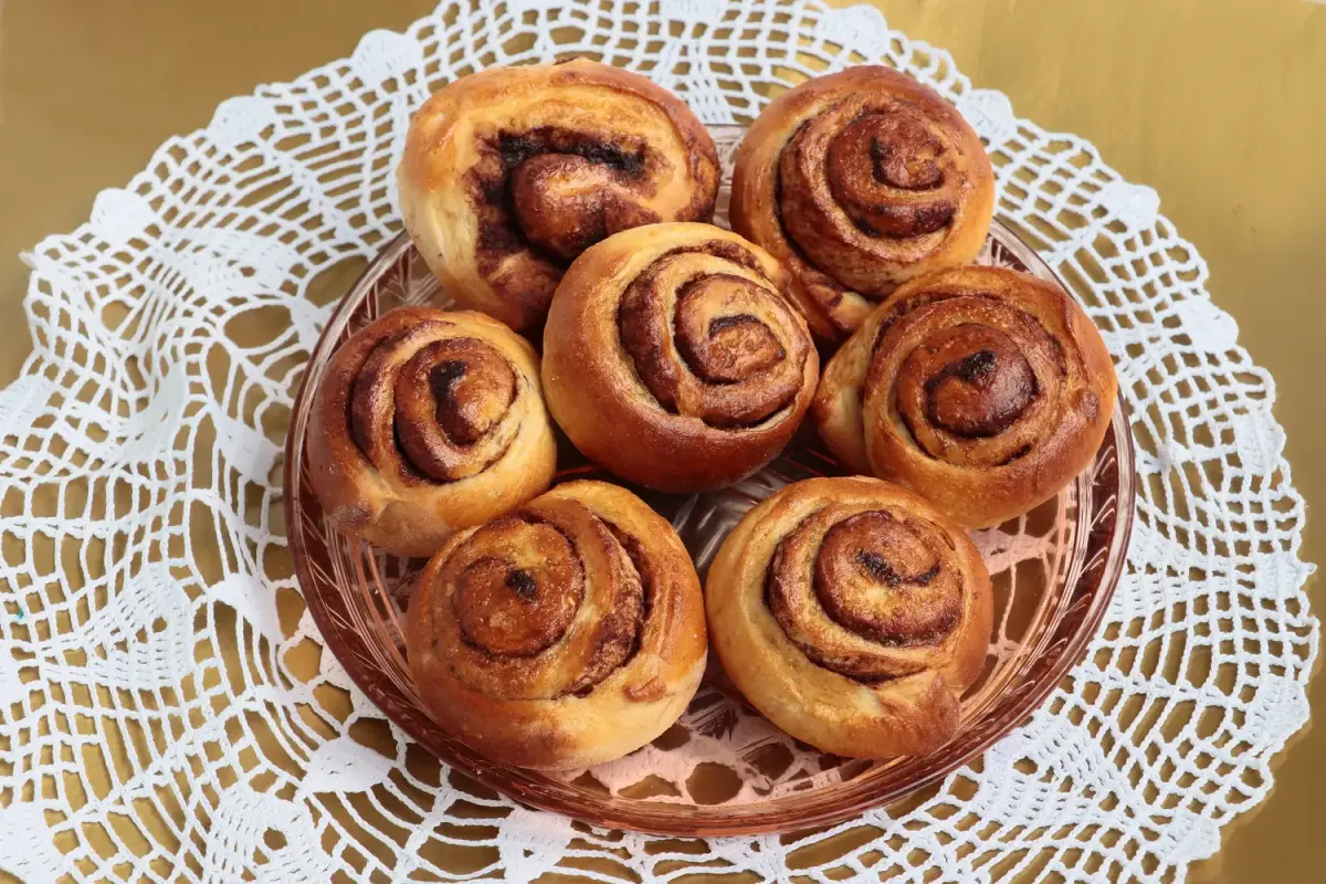 Švediškos cinamoninės bandelės