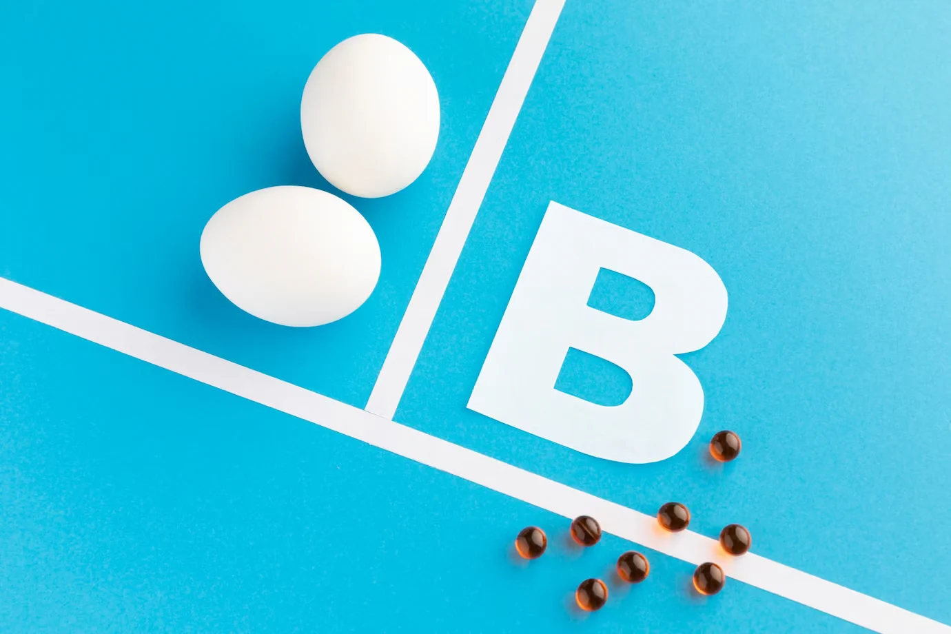 B12 vitamino yra kiaušiniuose