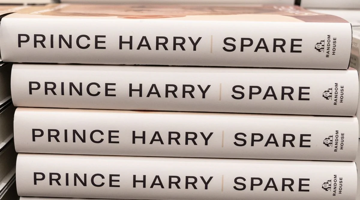 Princo harry knygos spare