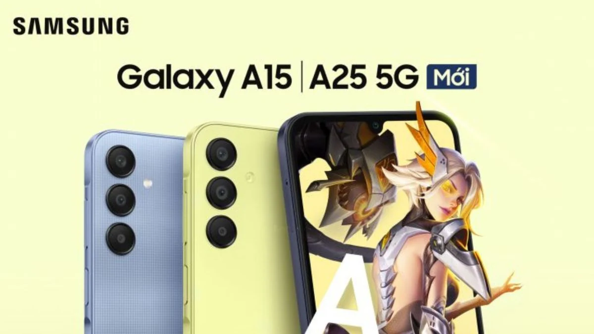 Galaxy A25 5G ir Galaxy A15 5G