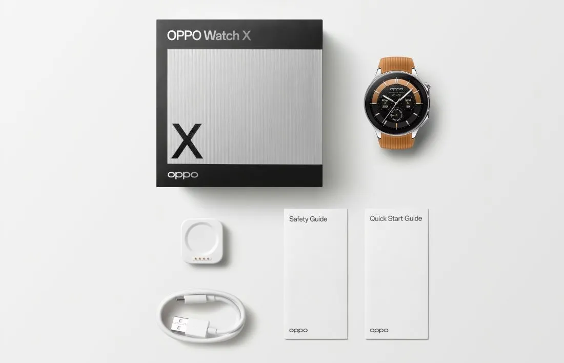 Oppo Watch X komplektacija