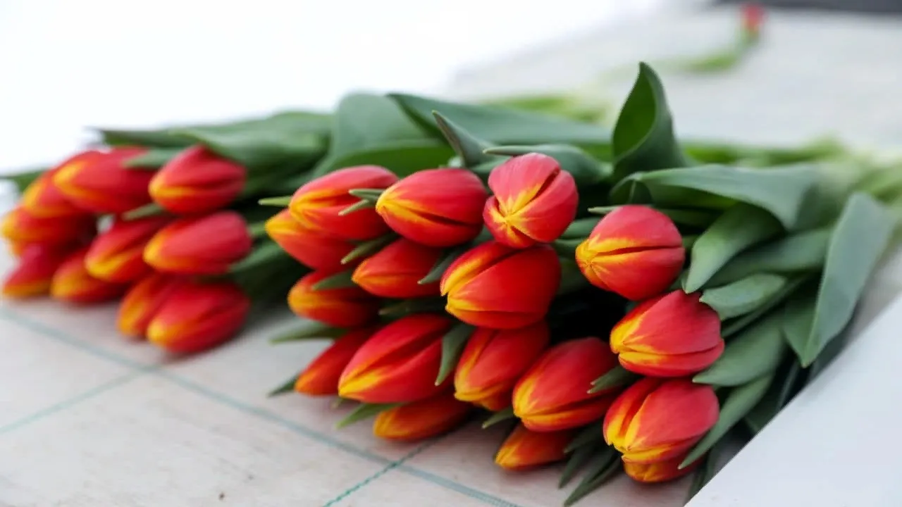 Tulpės moters dienos proga