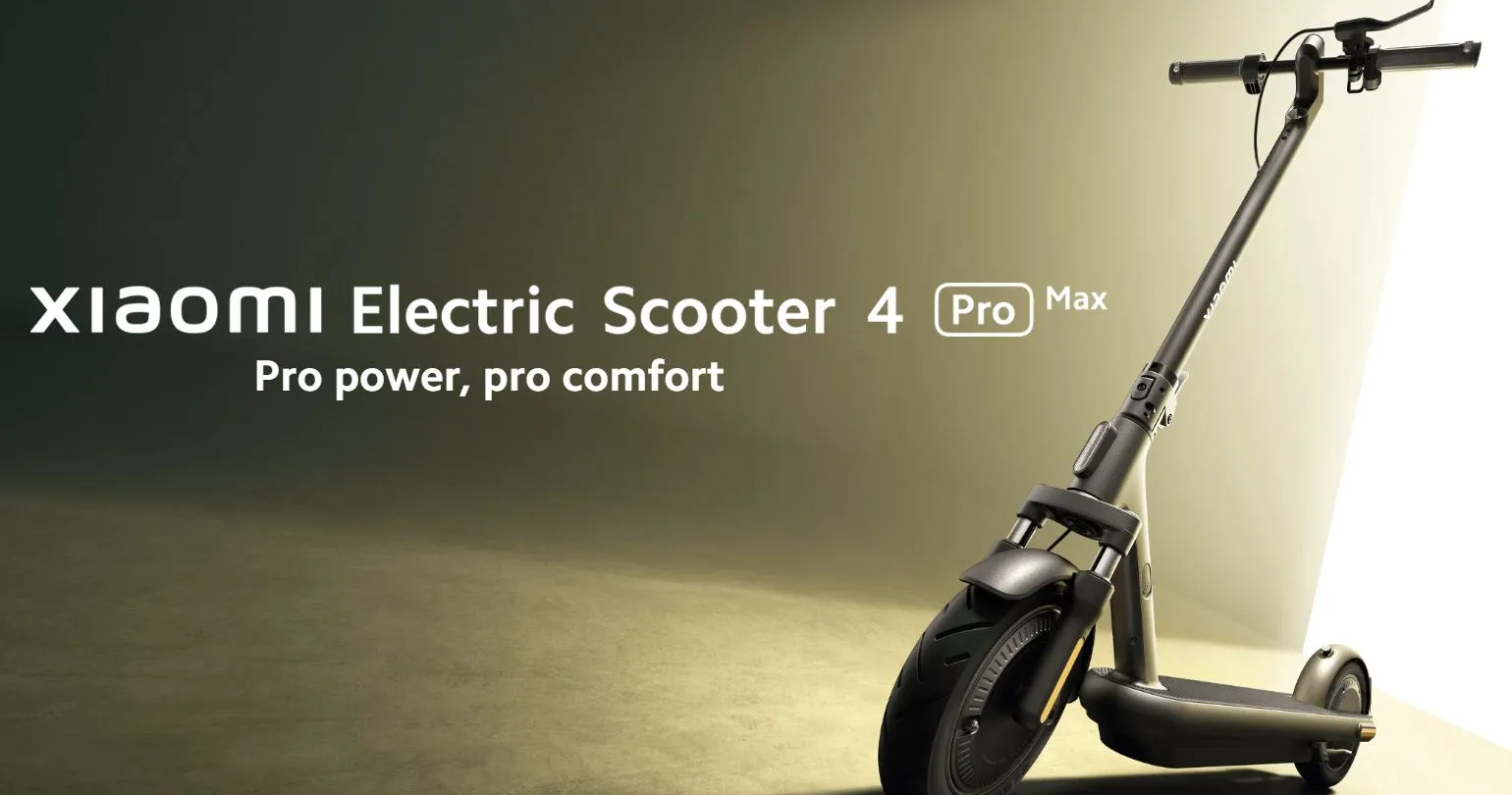 Xiaomi Electric Scooter 4 Pro Max plakatas