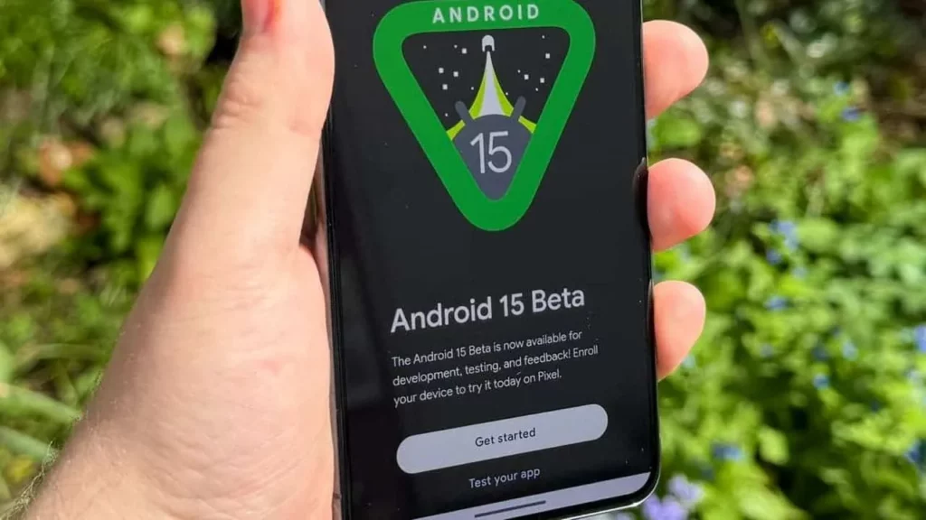 Android 15 įdiegimas