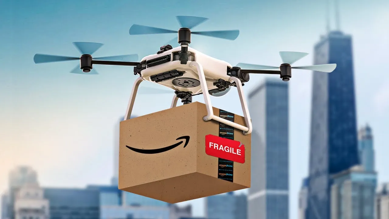 Amazon ir dronai