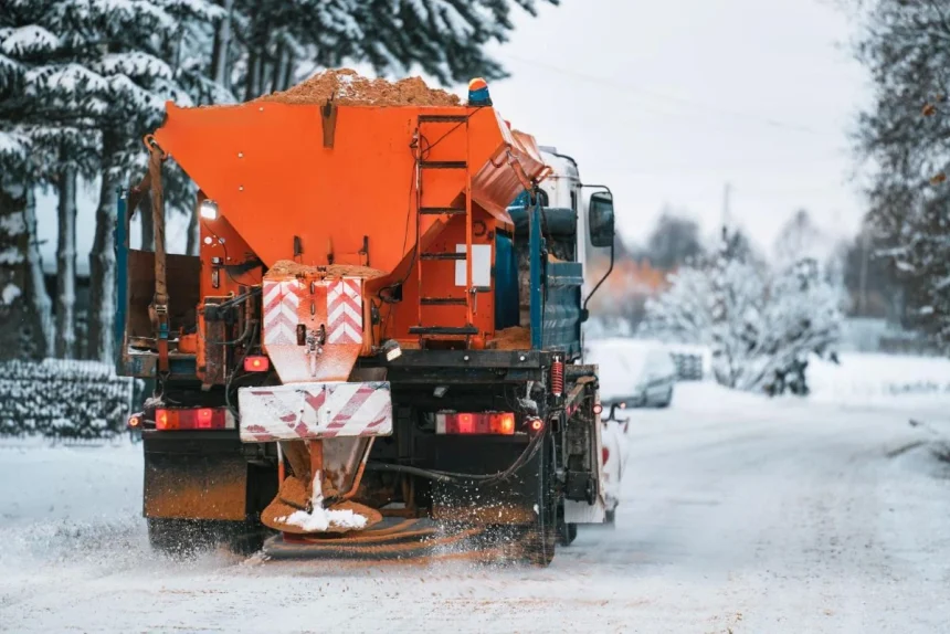 Gatvių priežiūra žiemą Klaipėdoje (žemėlapis)