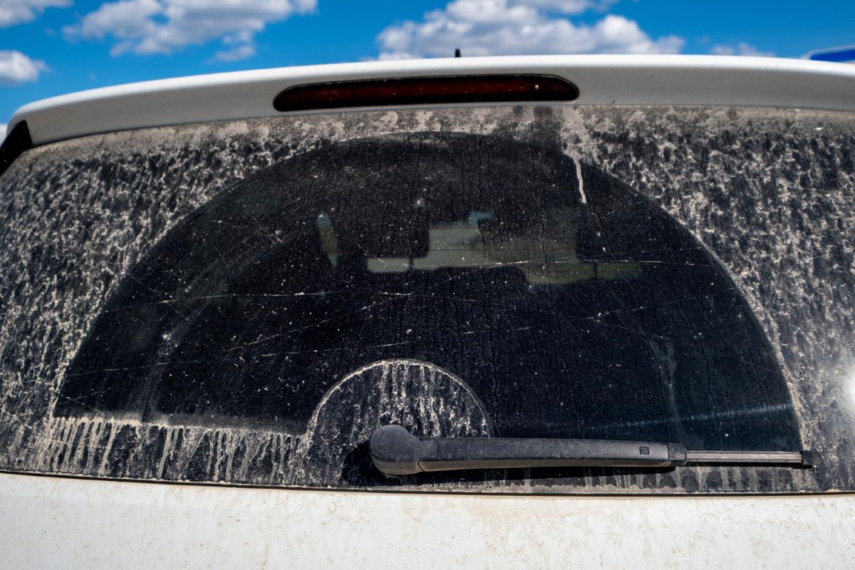 Dulkės ant automobilio