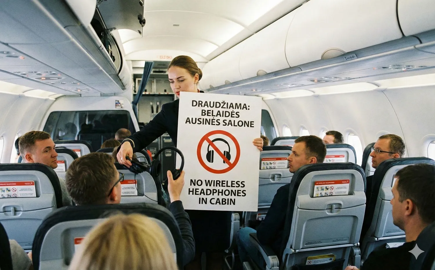 Įsigaliojo dar vienas draudimas lėktuvų keleiviams