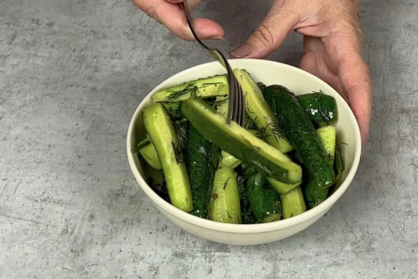 Lengvai marinuoti agurkėliai