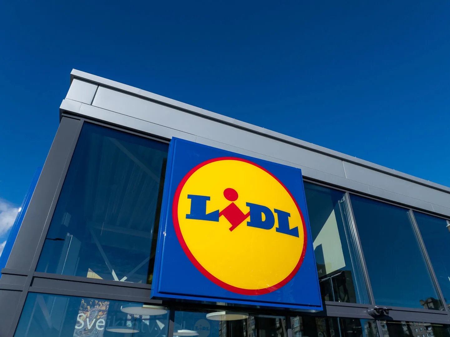 Lidl parduotuvė
