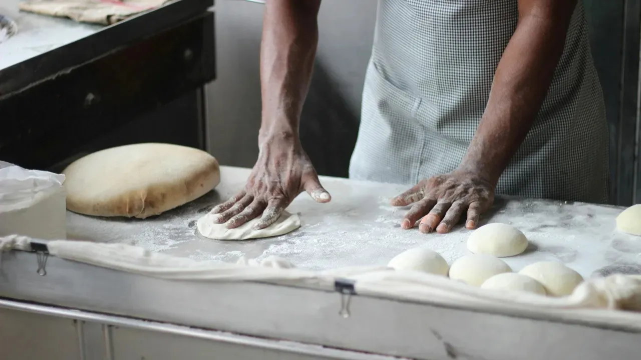 Mielinės tešlos gaminimas