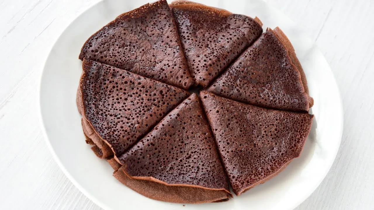 Nuostabūs šokoladiniai blynai