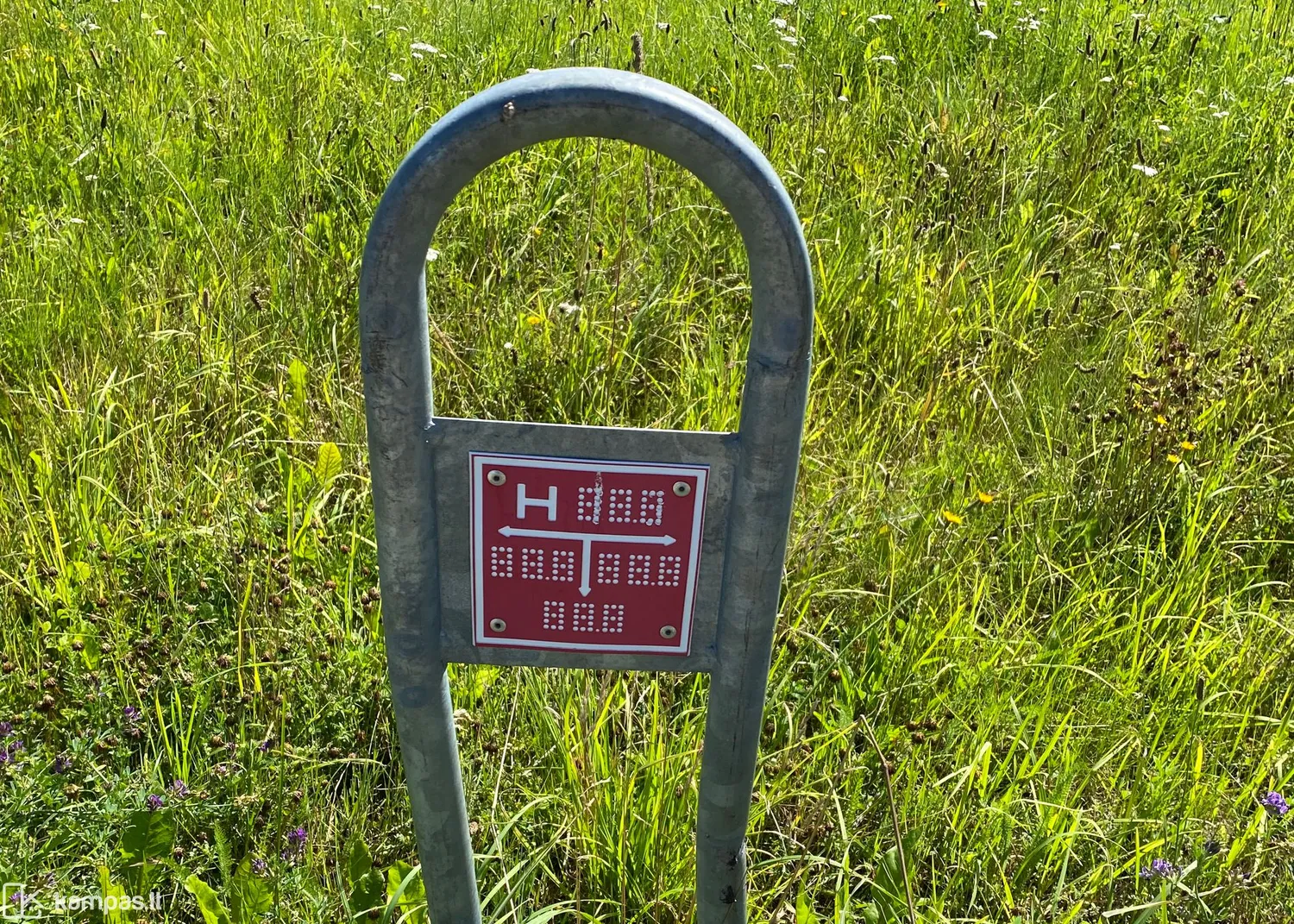 Pažymėtas hidrantas