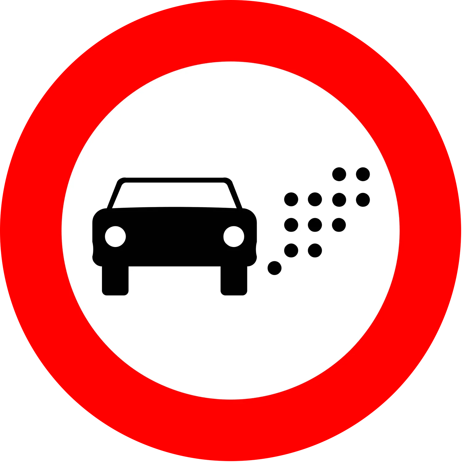 R-120 kelio ženklas Ispanijoje / Wikipedia.org nuotr.