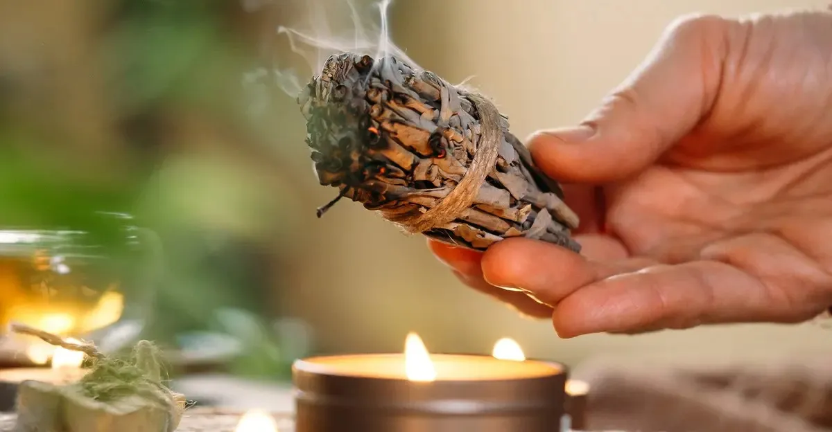 Uždegė kelis šalavijo lapus ir kambarys per kelias minutes pasikeitė