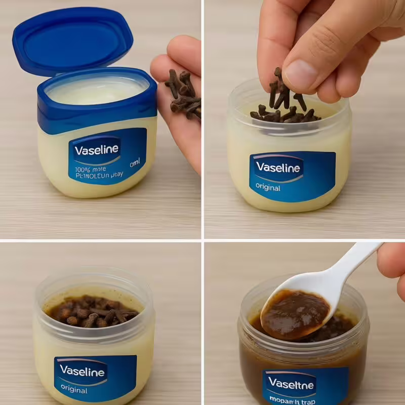 Vazelinas ir gvazdikėliai