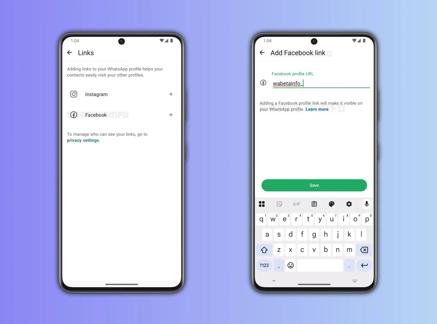 WhatsApp 2.25.29.16 versija / wabetainfo.com nuotr.