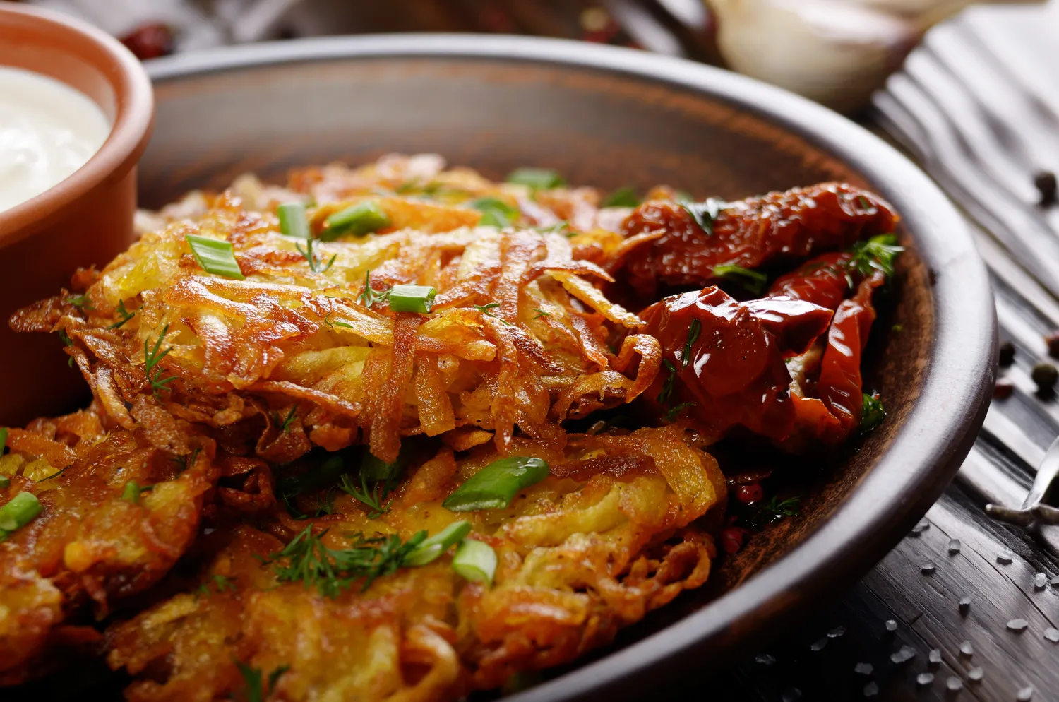 Tobulo skonio bulviniai blynai