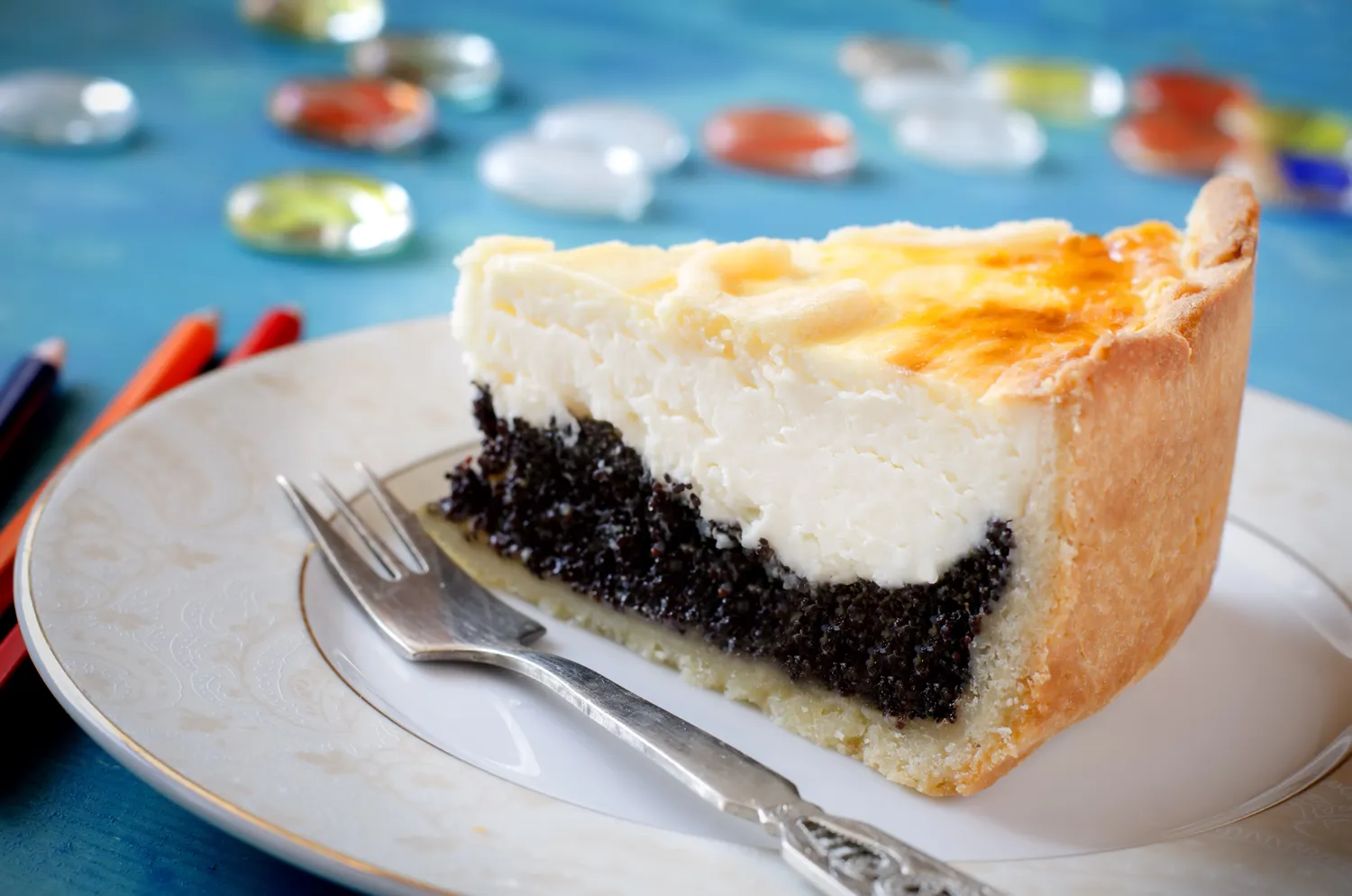 Vokiškas aguonų pyragas