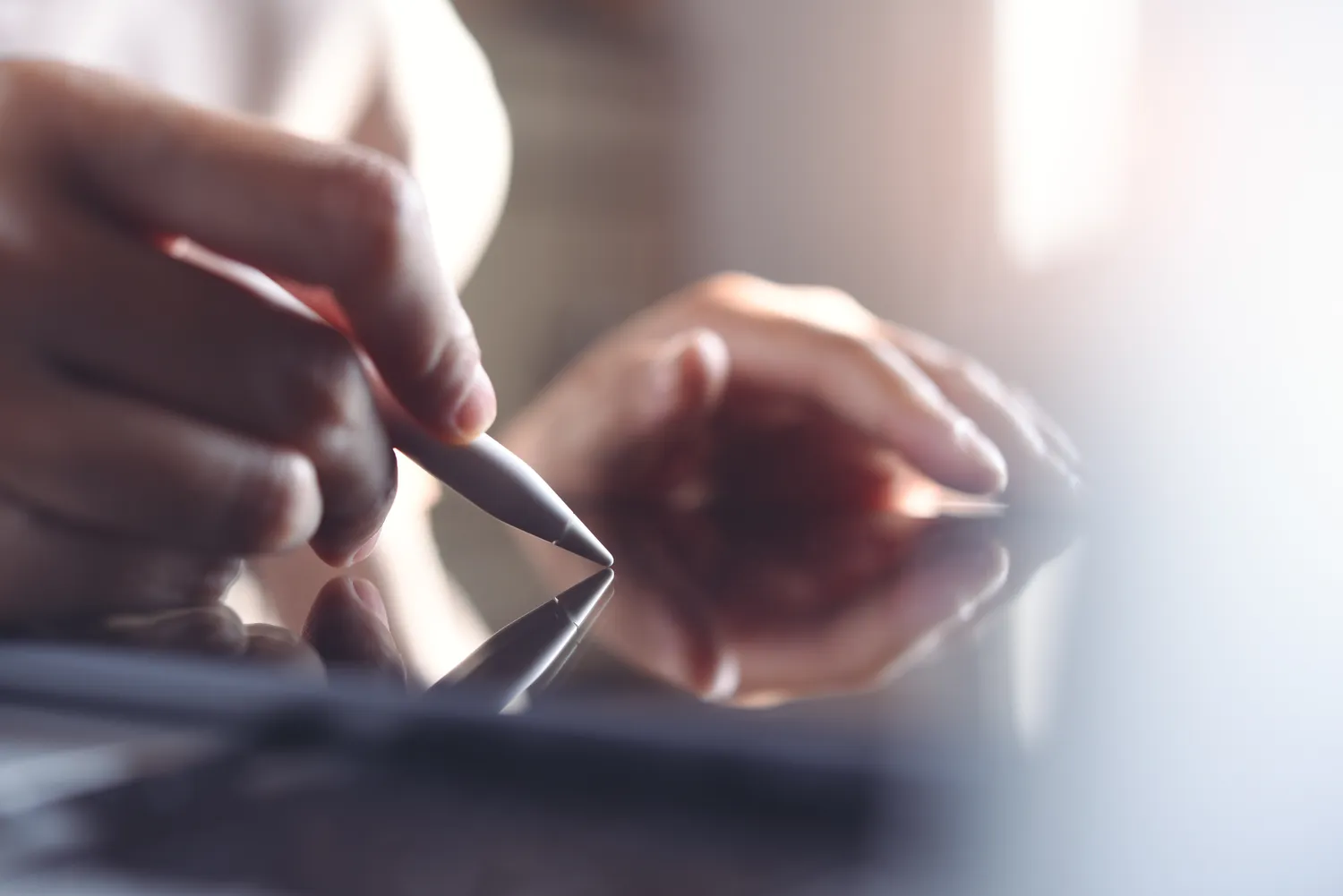 Pasirašymas planšetėje