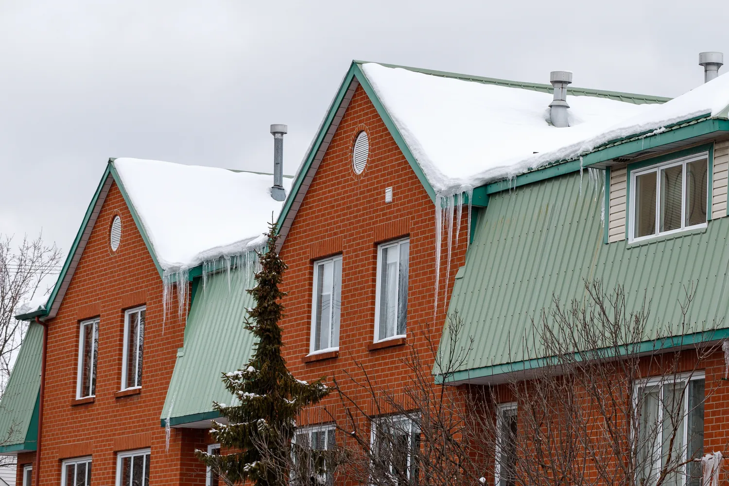 Varvekliai ant stogų