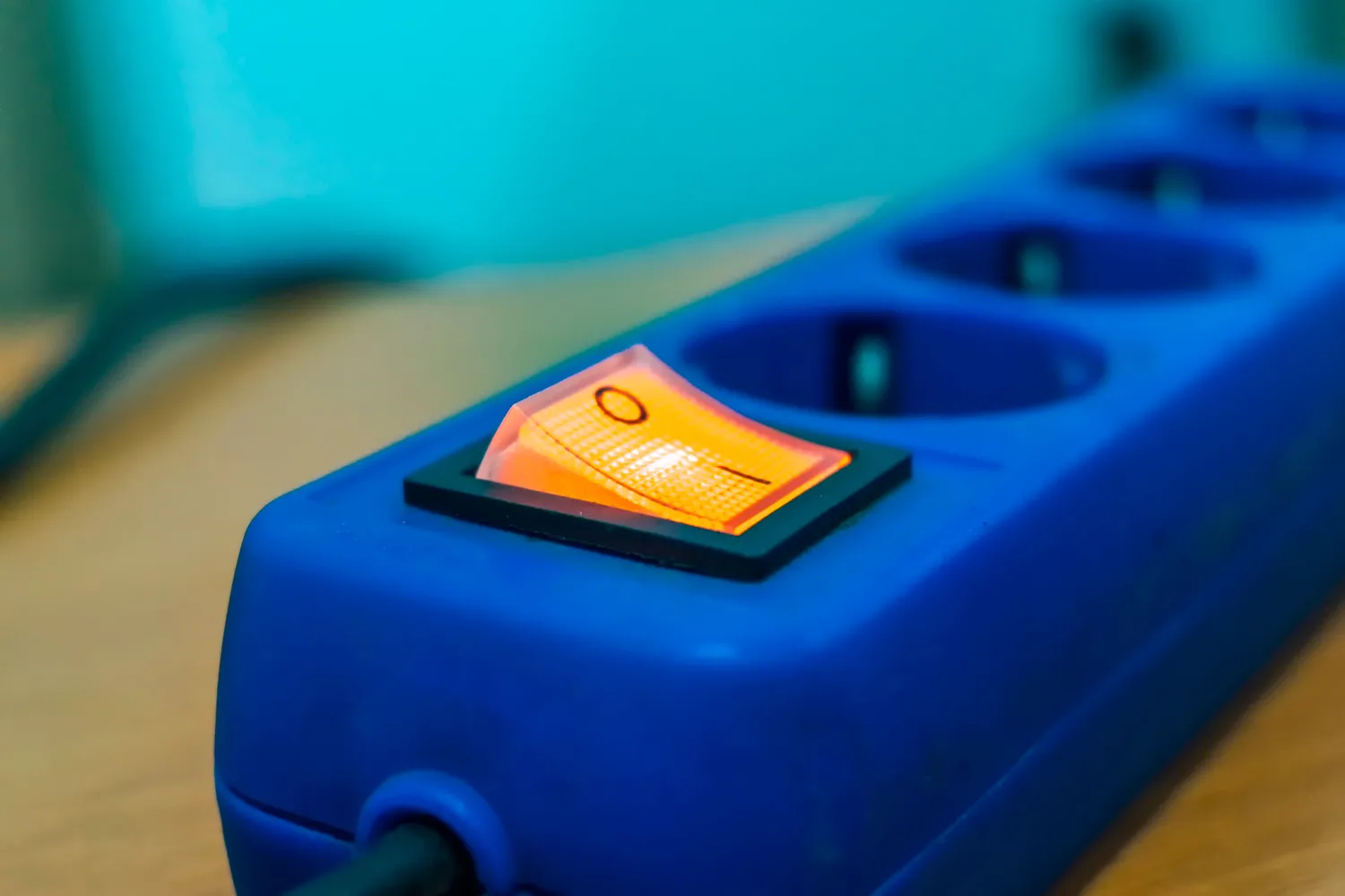 Prietaisai, kurių negalima jungti į ilgintuvą