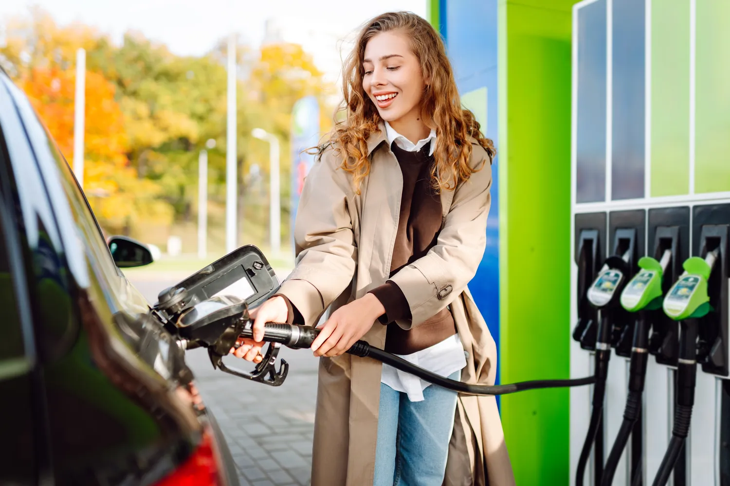 Degalų pylimas pirmadienį