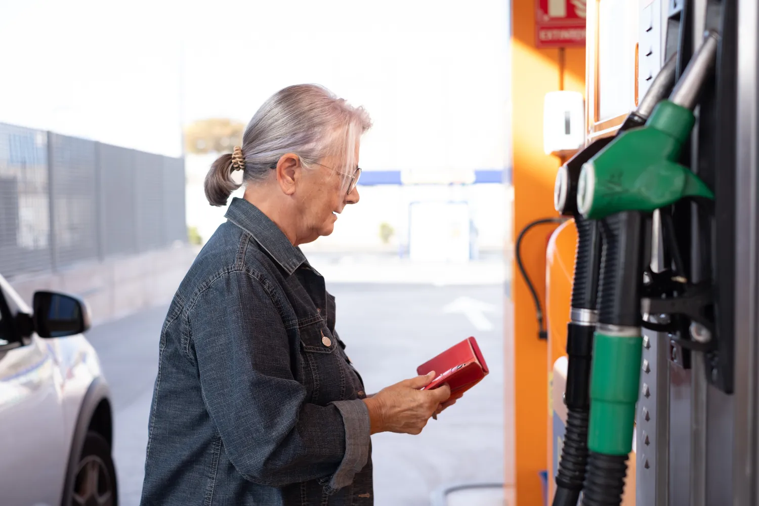 Klaida pilant degalus