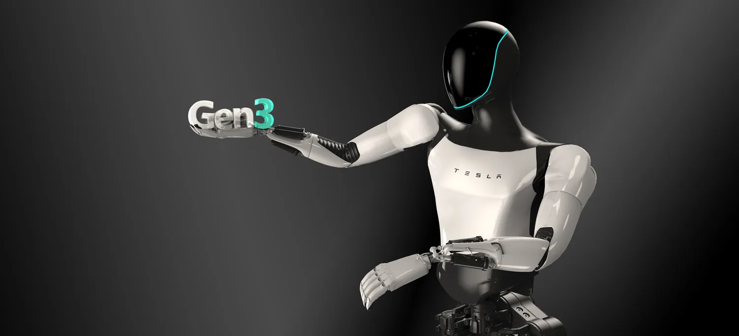 Tesla robotas / Giovanni Cancemi / Shutterstock.com