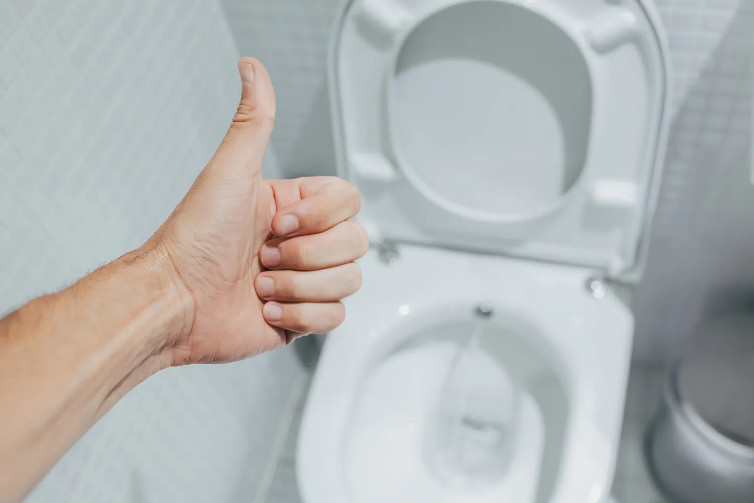 Švarus tualetas be šveitimo