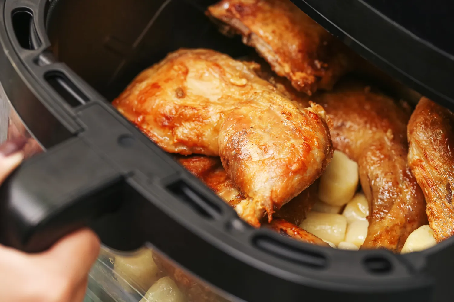 Karšto oro gruzdintuvė namuose