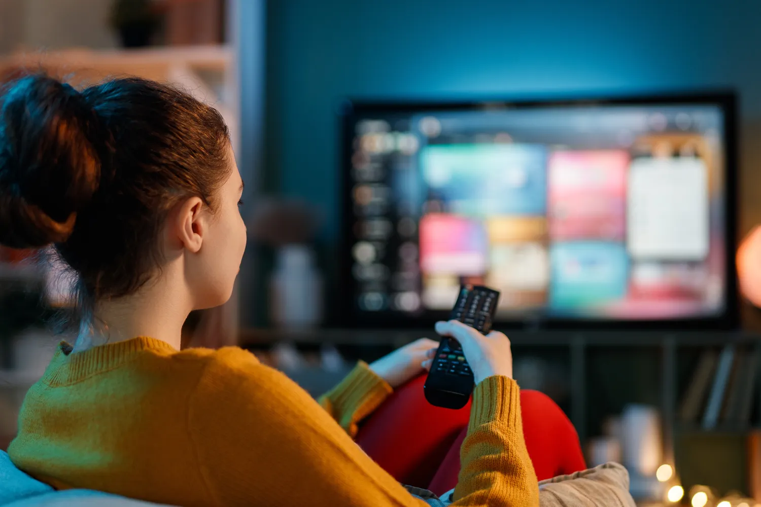 Nežiūrėkite televizoriaus šiose vietose