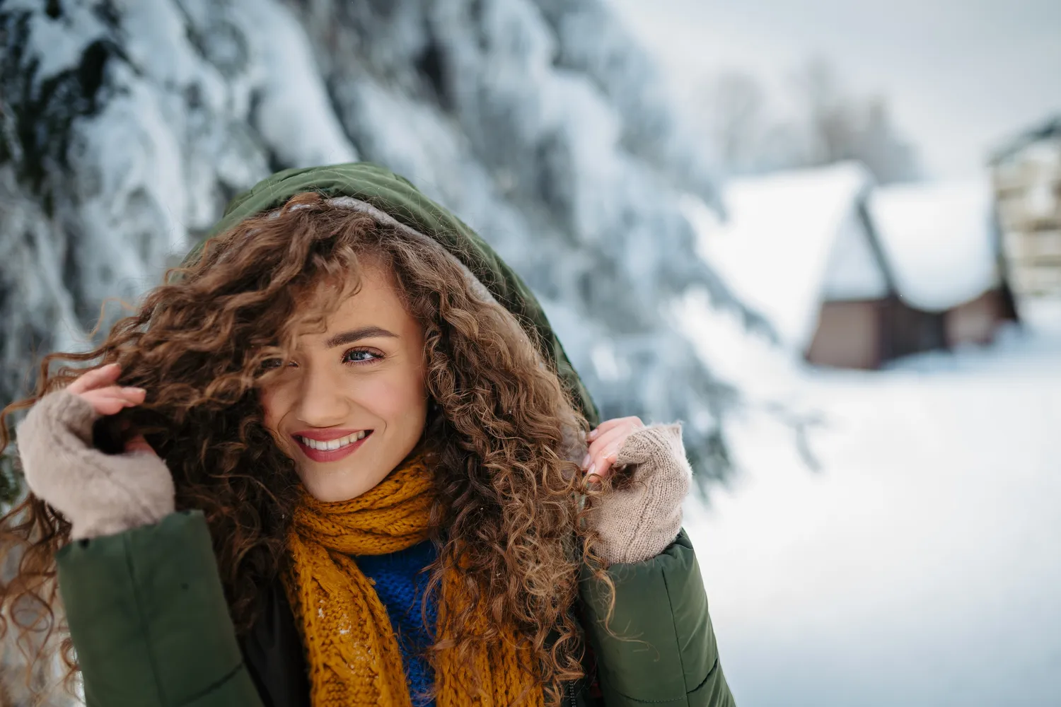 Plaukų priežiūra žiemą